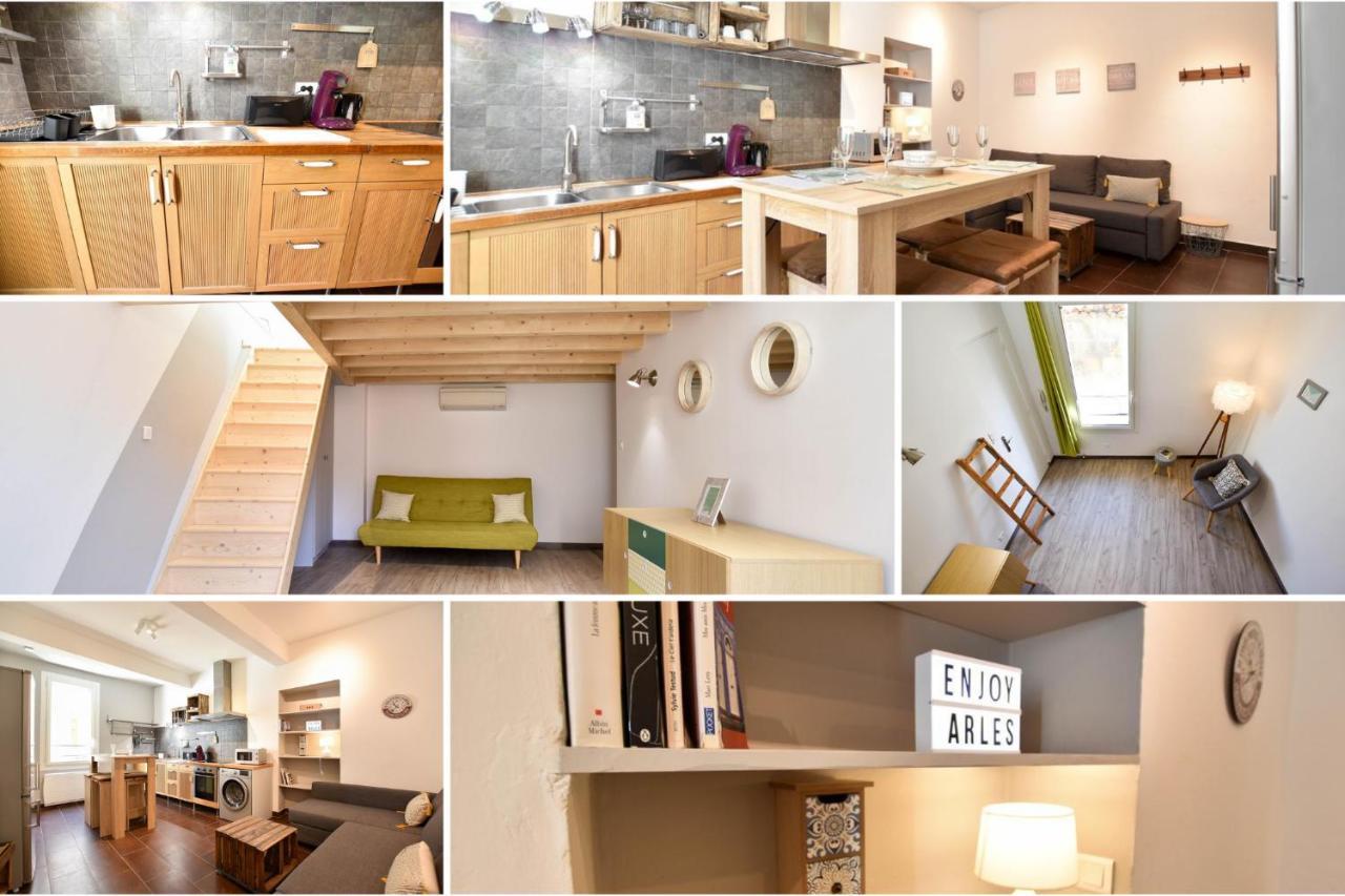 Succes - Tres Beau Duplex- Coeur D'Arles- Climatisation Apartamento Exterior foto